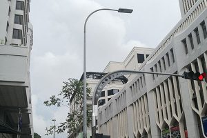 Բարձր հզորության 200W LED փողոցային լույսեր, Սինգապուրի մայրուղու պողոտա